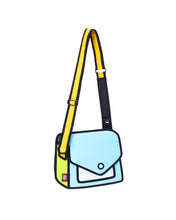 2D Shoulder Bag GIGGLE BETWEEN THE STARS Mint Green