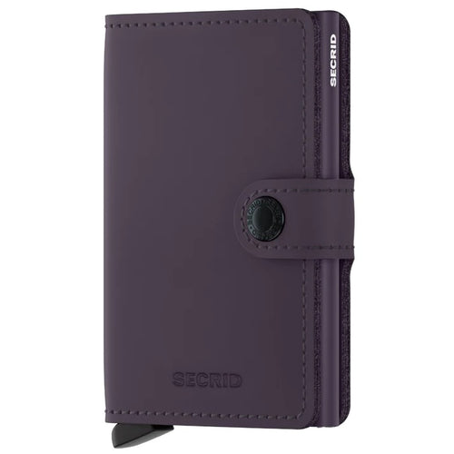 Secrid Miniwallet Matte Black Purple