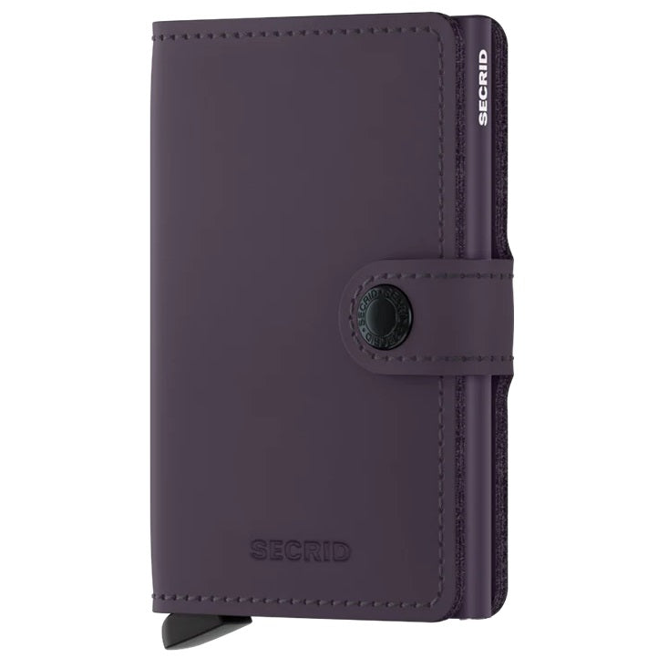 Secrid Miniwallet Matte Black Purple