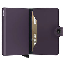 Secrid Miniwallet Matte Black Purple