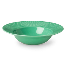 Lyngby Porcelæn Rhombe Color Soup Bowl, Ø: 9.6"