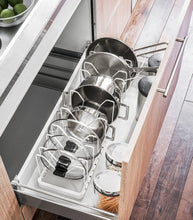 Adjustable Pot Lid Organizer - Steel