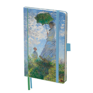 Dot Grid Artist Bullet Journal - Monet Woman with Parasol