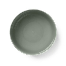 Lyngby Porcelæn Rhombe Earth Bowl, Moss, Ø: 5.1"