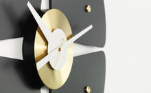 Vitra George Nelson Petal Clock - Black/Brass