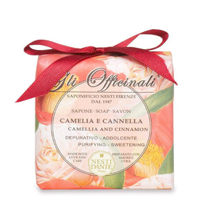 Nesti Dante Camellia & Cinnamon Soap