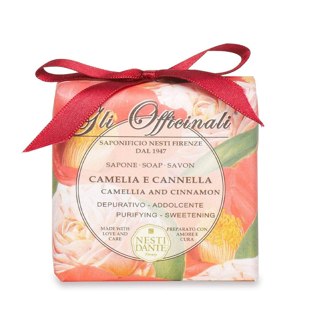 Nesti Dante Camellia & Cinnamon Soap