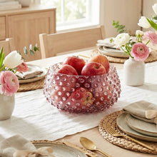 Hobnail Bowl - Large - Night Iris