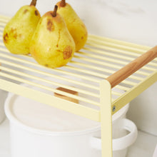 Countertop Wire Shelf - Steel + Wood