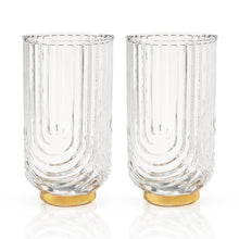Gatsby Highball Glasses Set of 2