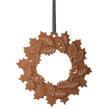 Kähler Gingerbread Garland, Brown, Ø: 7.3"