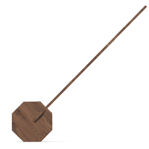 Octagon One Desk LED Rechargeable Lamp Walnut