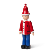 Kay Bojesen Christmas Ole, Red/Blue/White, H: 6.9"