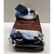 Azure Phone Holder / Business Card Holder