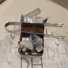 Azure Phone Holder / Business Card Holder