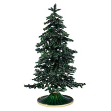 Green Enamel Christmas Tree