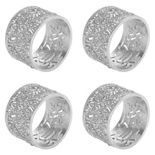 Windsor Napkin Rings - Silver (Set of 4)