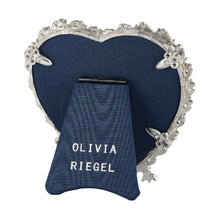 Contessa Heart Sapphire 3.5" Picture Frame