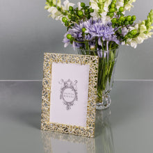 Papillon with Crystals 4" x 6" Picture Frame (Gold)