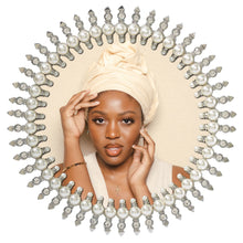 Pearl Jubilee 5" Round Picture Frame