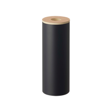 Round Tissue Case - Steel + Wood