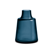 Holmegaard Flora Vase, Dark Blue, H: 9.4"