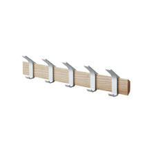 Wall-Mounted Coat Rack - Steel + Wood