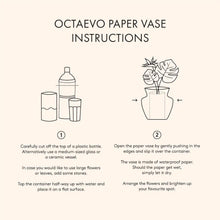 OCTAEVO Apollo Paper Vase (Double-Sided)