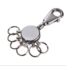 Troika Patent Keyring with 6 Detachable Rings