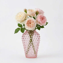 Hobnail Vase - Barrel - Petal Pink