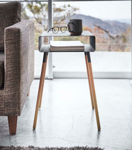 Storage Table - Tall (23" H)  - Steel + Wood