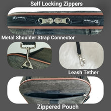 Mr. Peanut's Rhodium Series Mini Size Soft Sided Pet Carrier - Note Sizing in Description