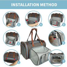 Mr. Peanut's Gold Series Big Apple XL Size Airline Compliant Expandable Pet Carrier V3.0