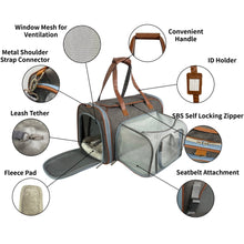 Mr. Peanut's Gold Series Big Apple XL Size Airline Compliant Expandable Pet Carrier V3.0