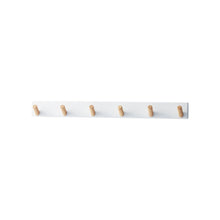 Wall-Mounted Coat Rack - Steel + Wood