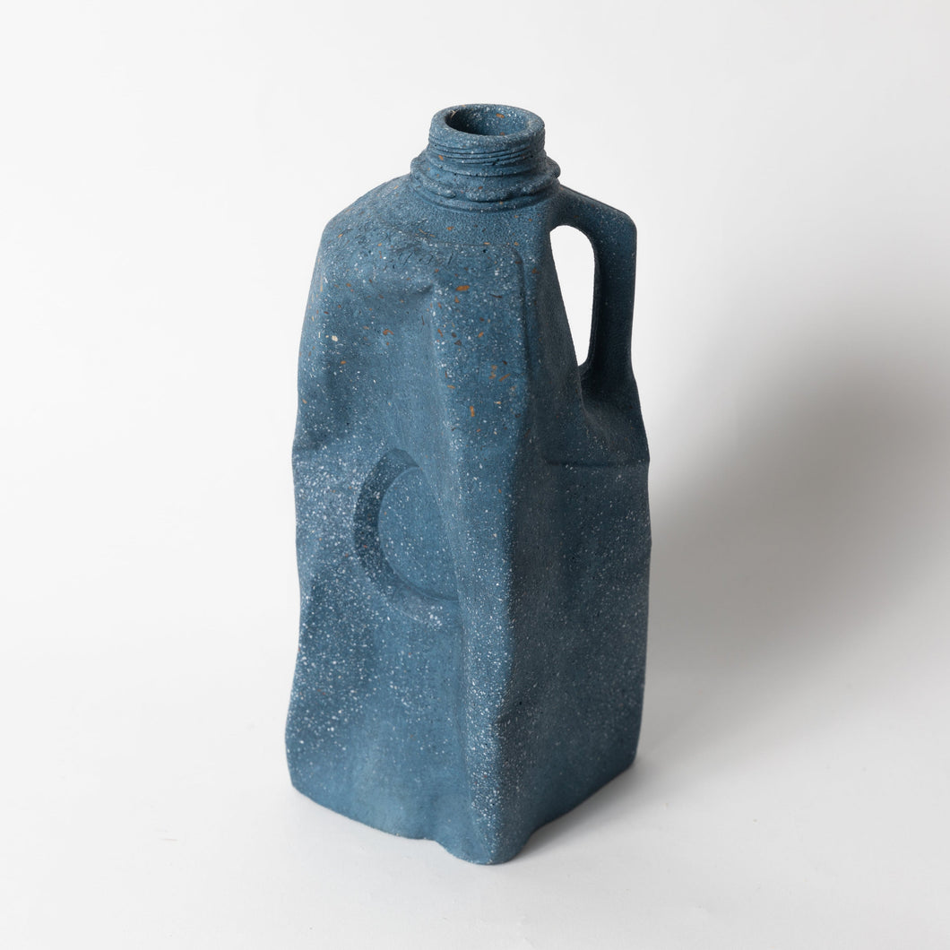 Milk Jug Vase | Cobalt Terrazzo