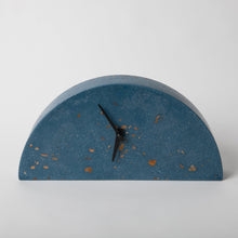 Mantle Clock | Cobalt Terrazzo
