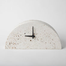 Mantle Clock | White Terrazzo
