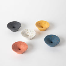 Dimple Wall Hook, Small | Coral Terrazzo
