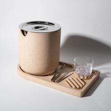 Ice Bucket Tray | Peach Terrazzo