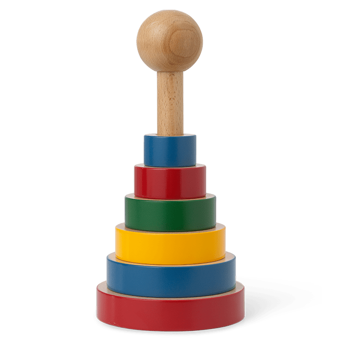 Kay Bojesen Pyramid Tower, Multi, H: 8.9