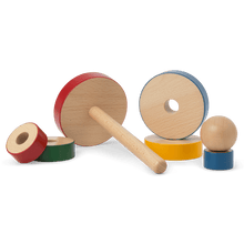 Kay Bojesen Pyramid Tower, Multi, H: 8.9"