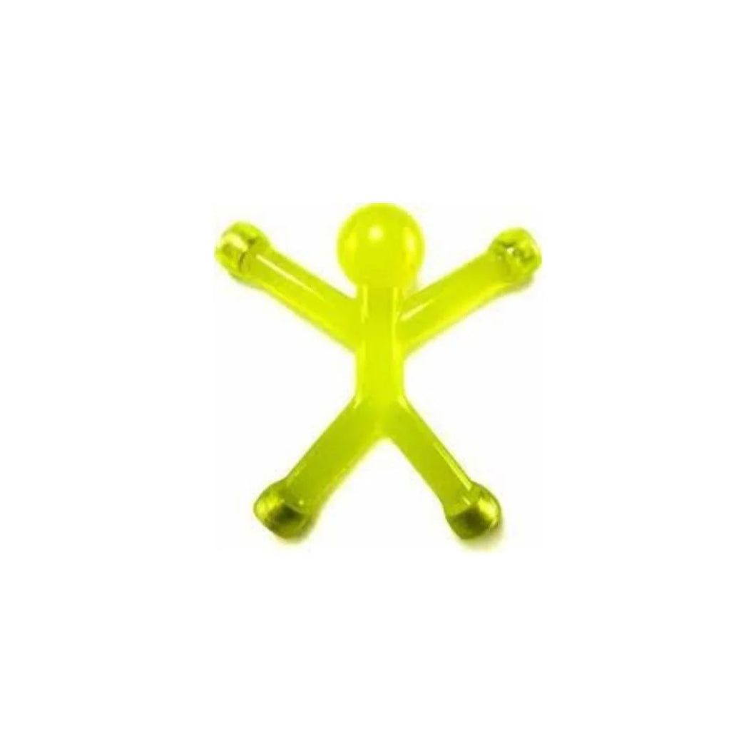 Mini Q-Man Flexible Magnet Yellow