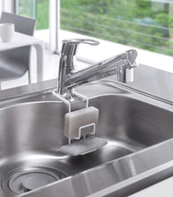 Faucet-Hanging Sponge Holder - Double - Steel