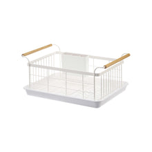 Dish Rack - Steel + Wood