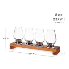 Crystal Spirit Glass Flight Set