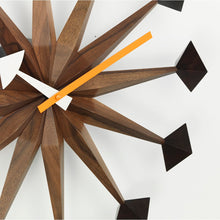 Vitra Wall Clock Poligon Walnut