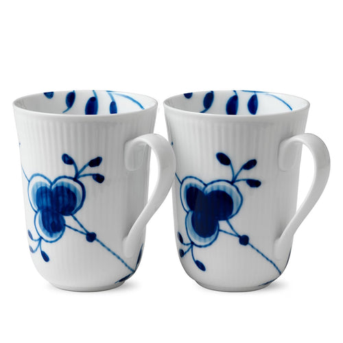 Royal Copenhagen Blue Fluted Mega Mug Set/2