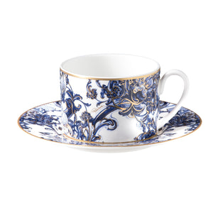 Cavalli Set of 2 Tea Cups & Saucers Azulejos