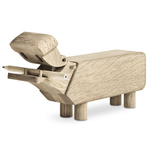 Wooden Hippo by Kay Bojesen